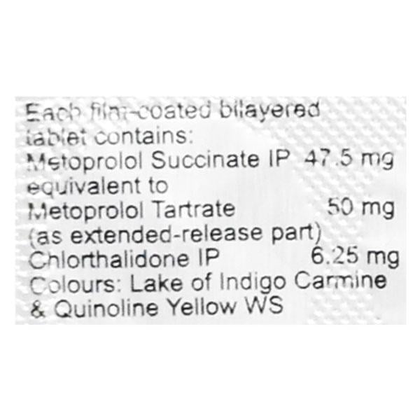 Revelol CH 50/6.25mg Tablet 10'S