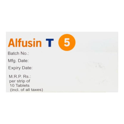 ALFUSIN T 5 Tablet 10's