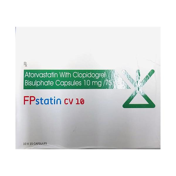 FPSTATIN CV 10 Capsule 15's - Global Surgicals