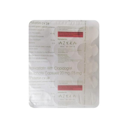 FPSTATIN CV 20 Capsule 15's - Global Surgicals