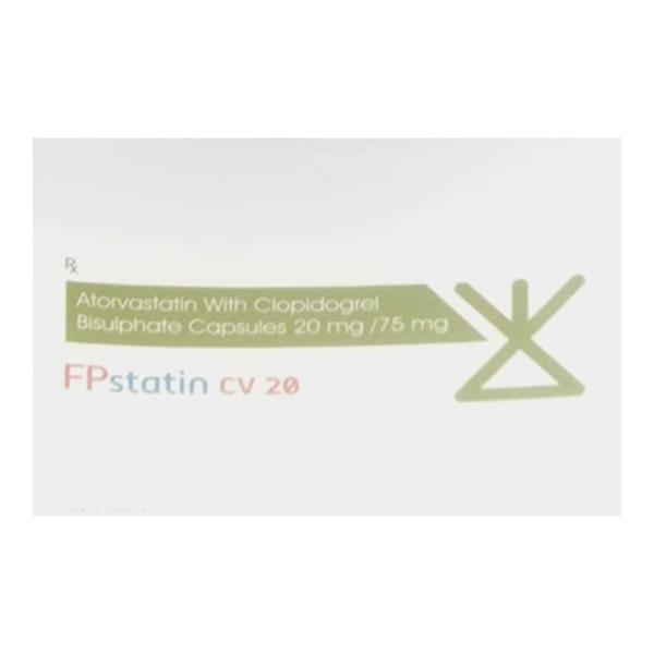 FPSTATIN CV 20 Capsule 15's - Global Surgicals