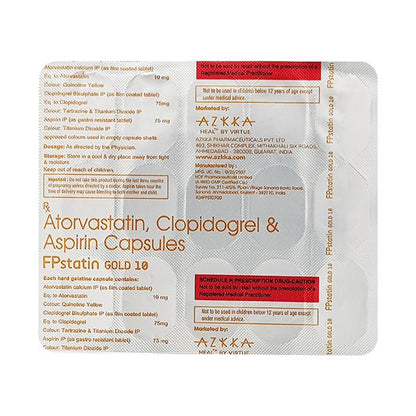 FPSTATIN GOLD 10 Capsule 10's - Global Surgicals