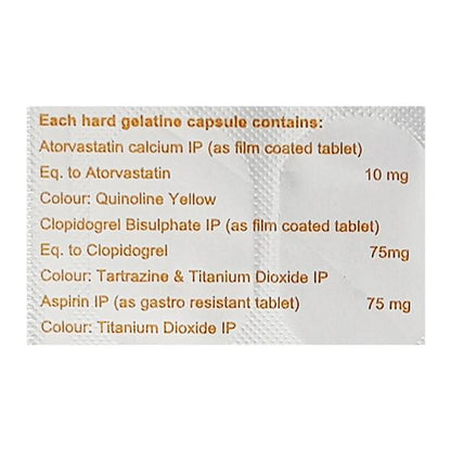 FPSTATIN GOLD 10 Capsule 15's - Global Surgicals