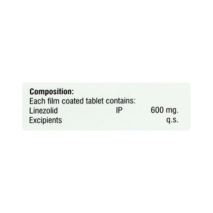 LINZOLINE 600 Tablet 10's