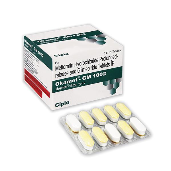 OKAMET GM 1002 Tablet 10's