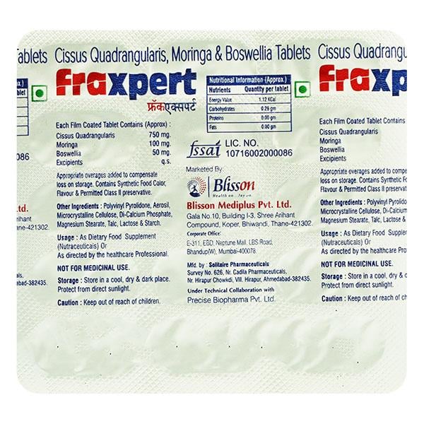FRAXPERT Tablet 15's - Global Surgicals