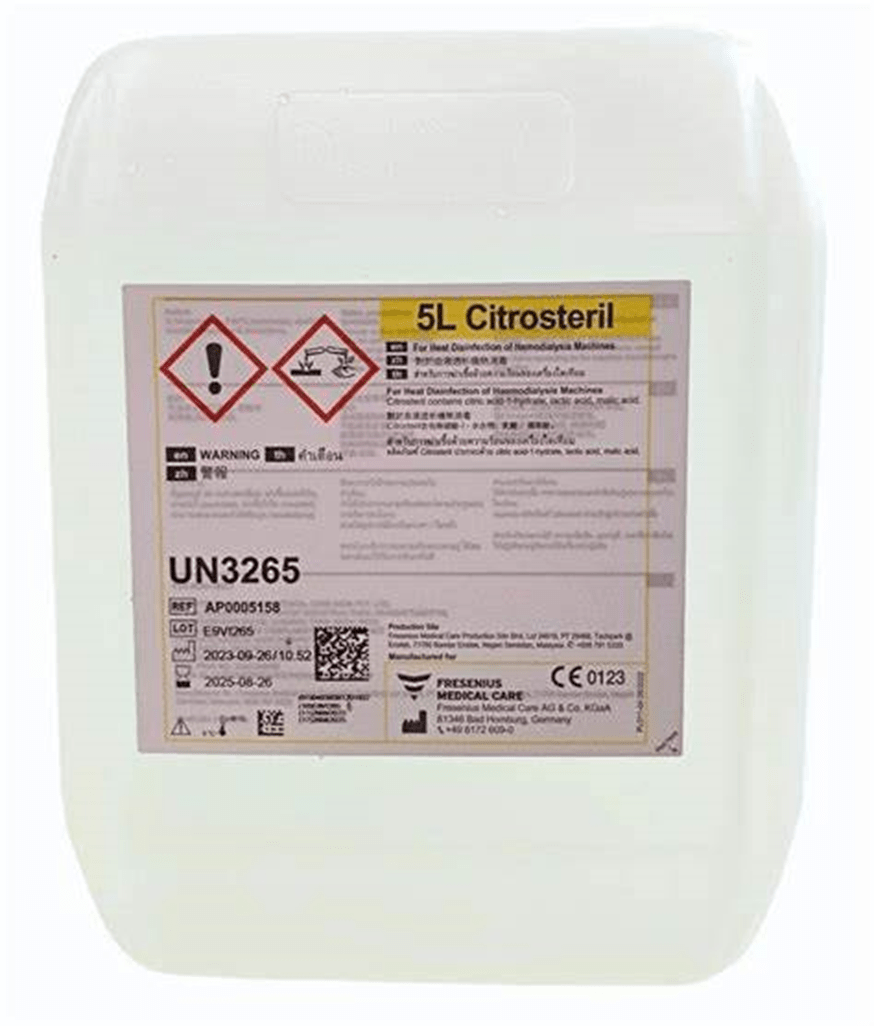 Fresenius Citrosteril Disinfectant - Global Surgicals