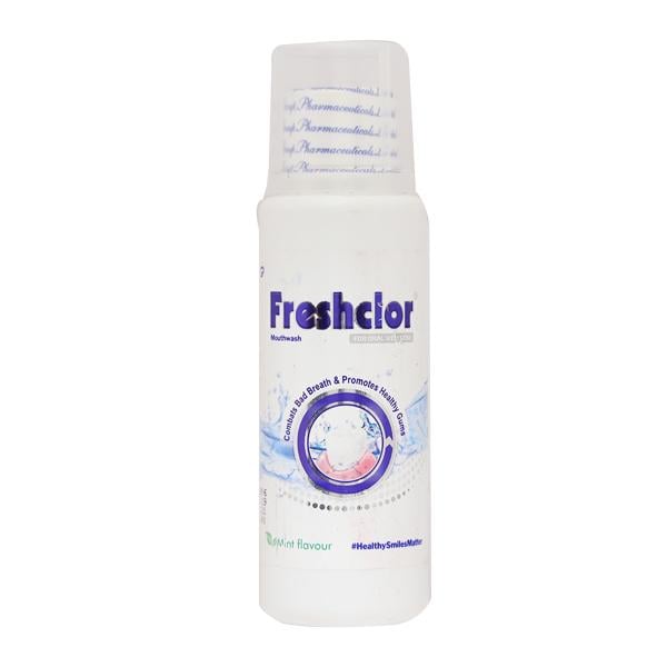 FRESHCLOR Mint flavour Mouth Wash 100ml - Global Surgicals