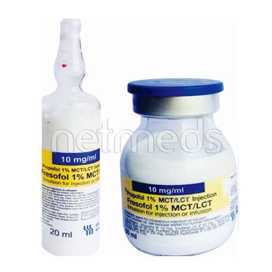 Fresofol 1% Mct Lct Injection 20ml - Global Surgicals