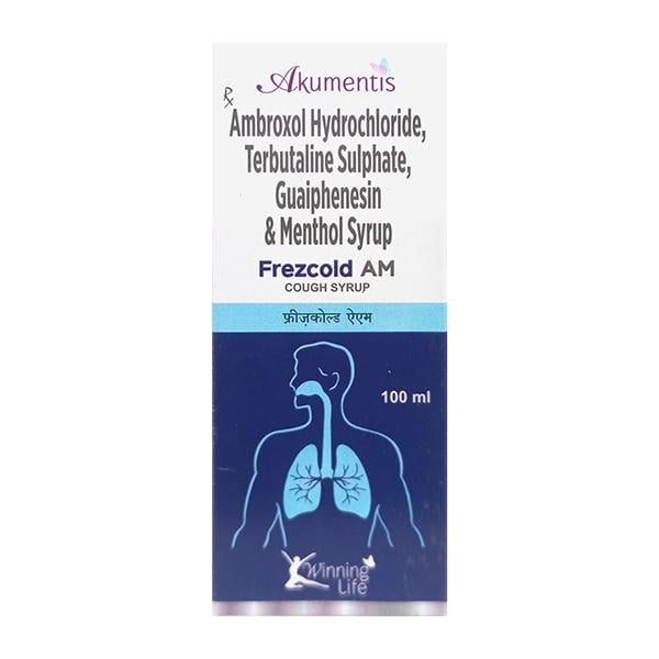 FREZCOLD AM Cough Syrup 100ml - Global Surgicals