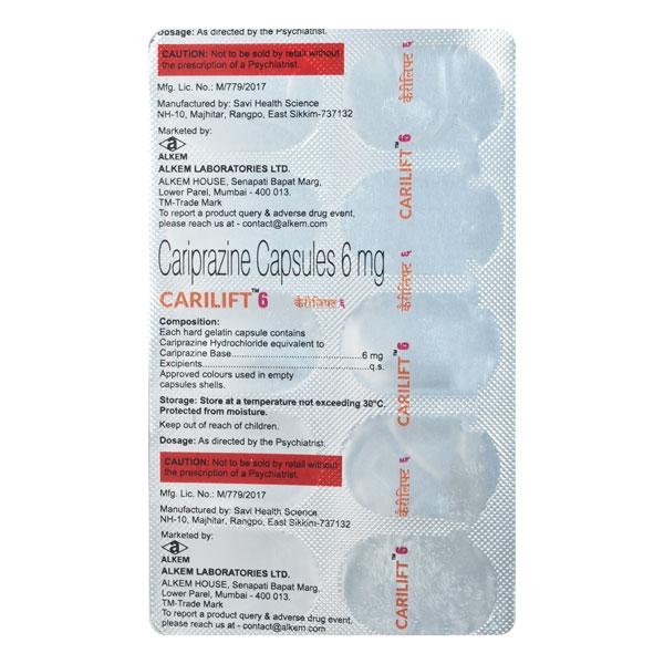 CARILIFT 6 Capsule 10's