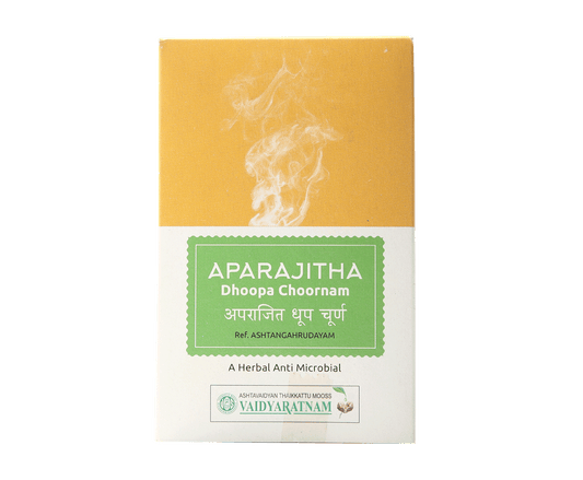 Aparajitha Dhoopa Choornam 50 g - Vaidyaratnam Ayurveda