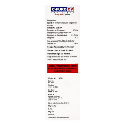 C FURO CV Dry Syrup 30ml