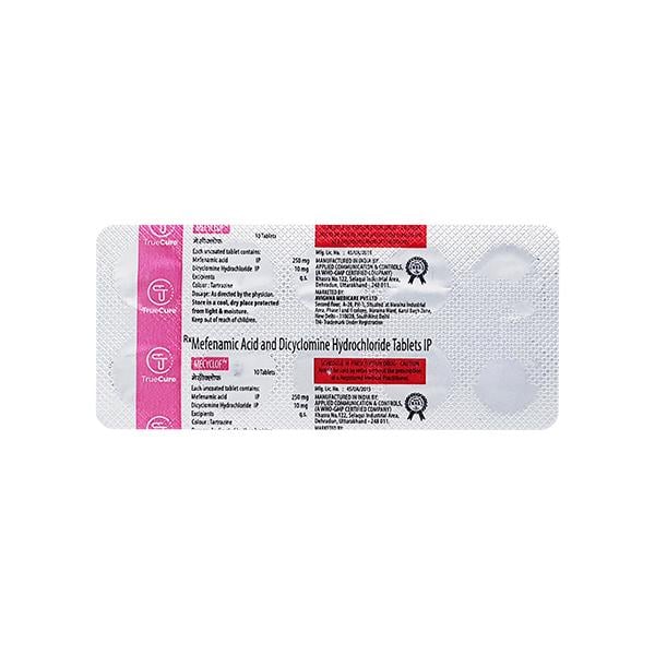 MECYCLOF 10/250 Tablet 10's