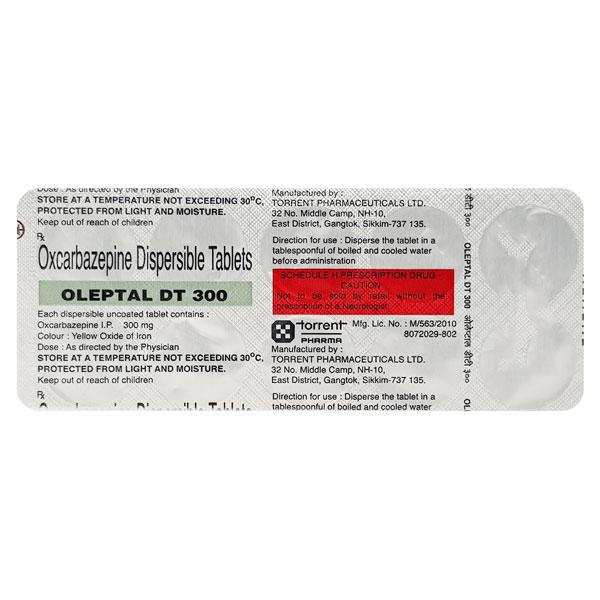 Oleptal DT 300mg Tablet 10'S