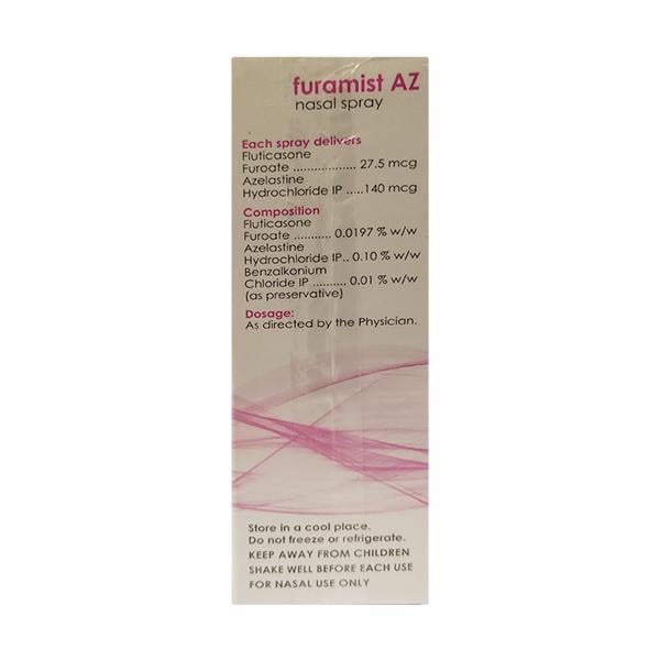 Furamist AZ Nasal Spray 70Md - Global Surgicals
