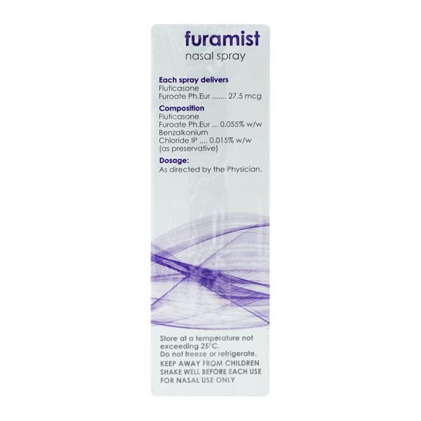 Furamist Nasal Spray 120Md 1's - Global Surgicals