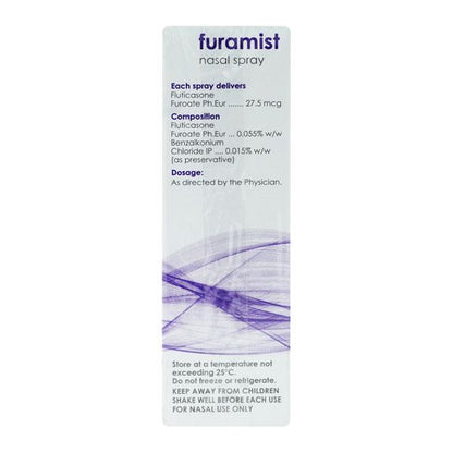Furamist Nasal Spray 120Md 1's - Global Surgicals