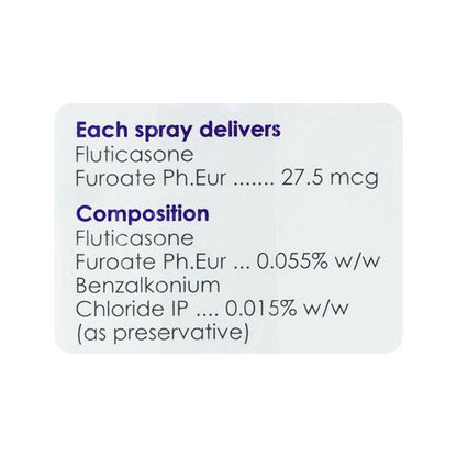 Furamist Nasal Spray 120Md 1's - Global Surgicals