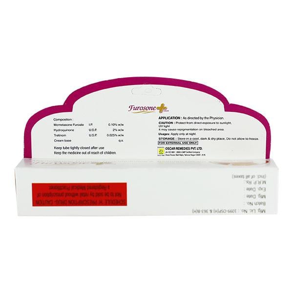 FUROSONE + Cream 15gm - Global Surgicals