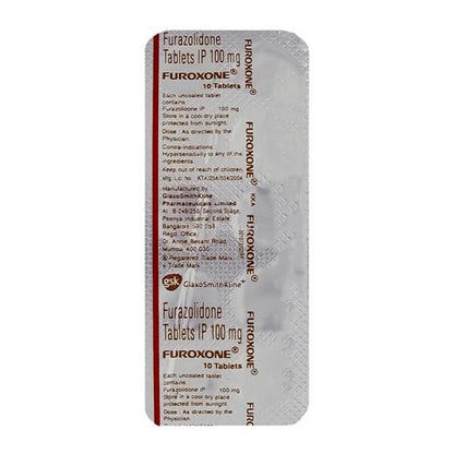 Furoxone 100mg Tablet 10'S - Global Surgicals