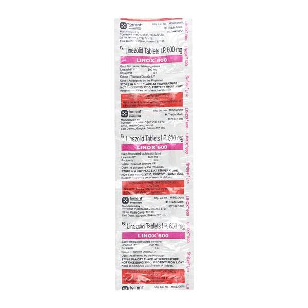 Linox 600mg Tablet 10'S