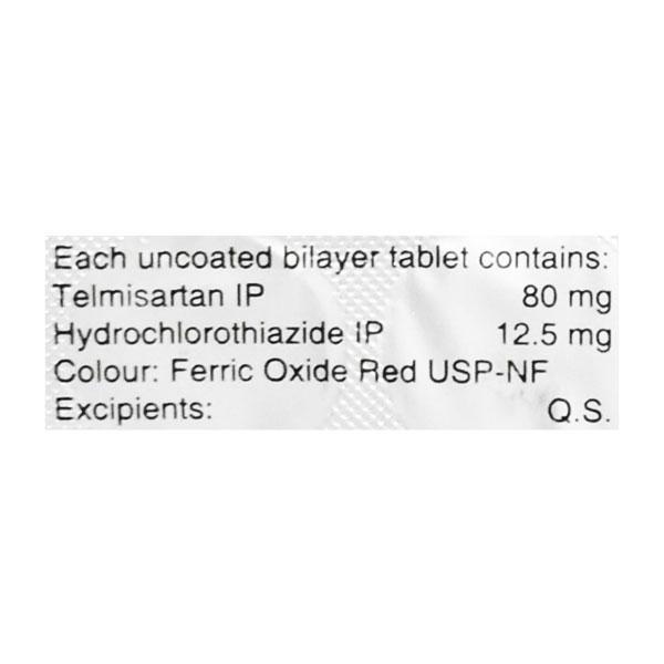 Sartel H 80mg Tablet 15'S