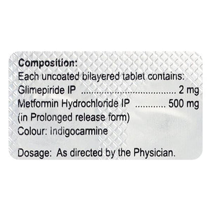 Walaphage G 2/500mg Tablet 15'S