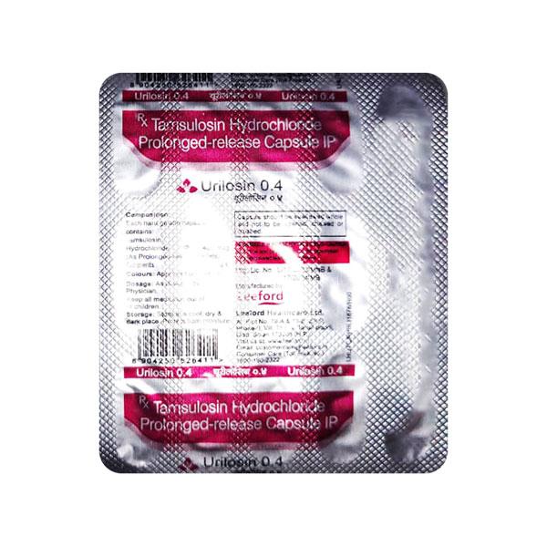 Urilosin 0.4mg Capsule 15'S