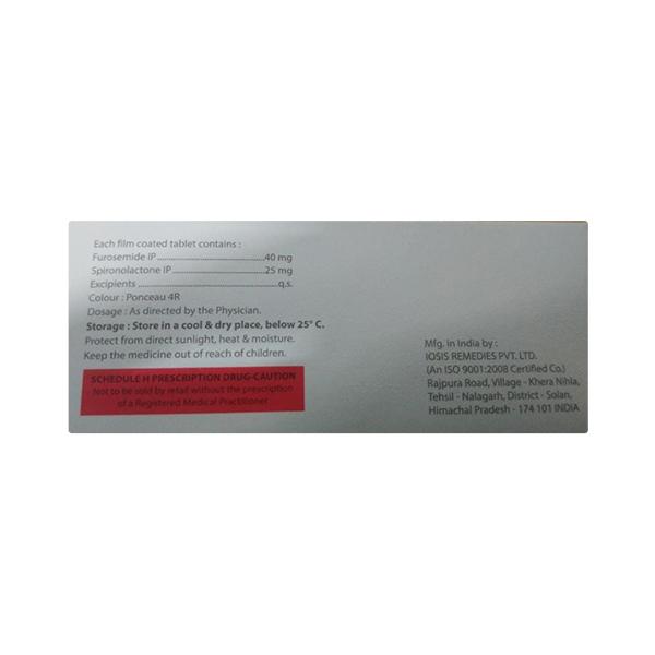 LASIWIN S 40/25 Tablet 10's