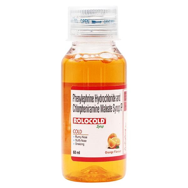 ROLOCOLD ORANGE FLAVOUR Syrup 60ml