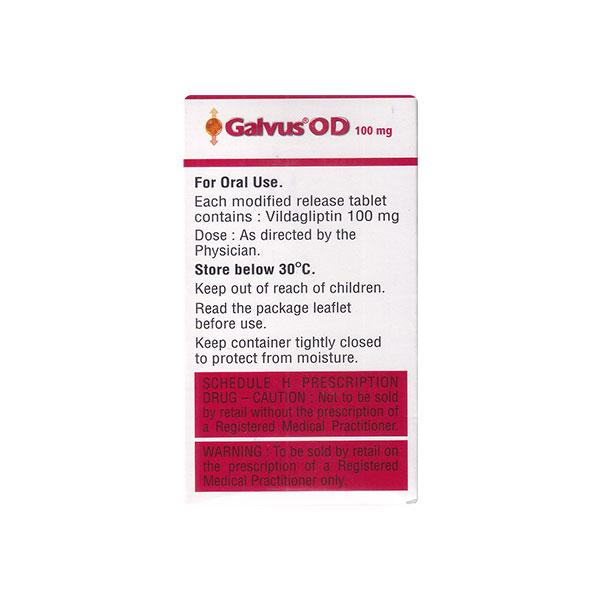 GALVUS OD 100mg Tablet 90's