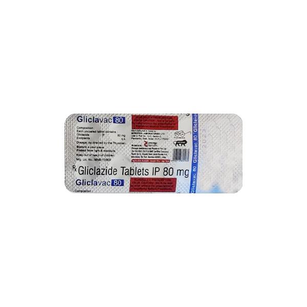 GLICLAVAC 80 Tablet 10's