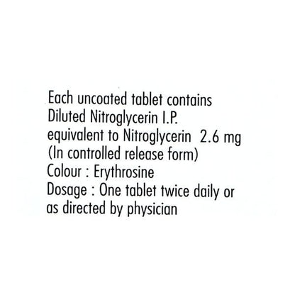 G SURE 2.6mg Tablet 30's - Global Surgicals