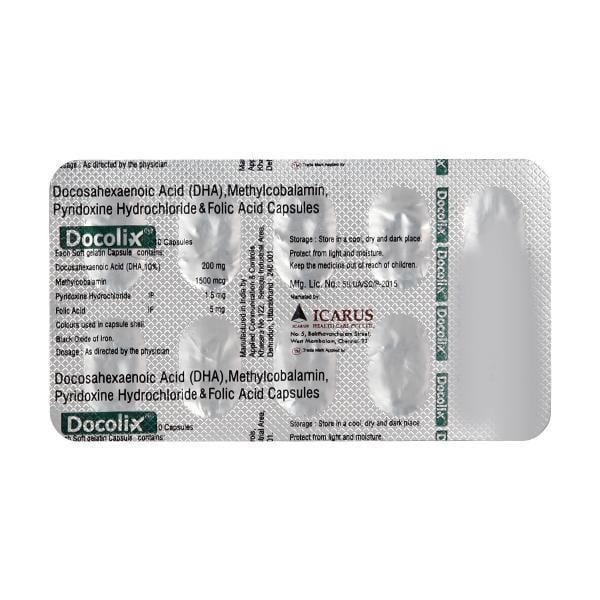 Docolix Capsule 10'S