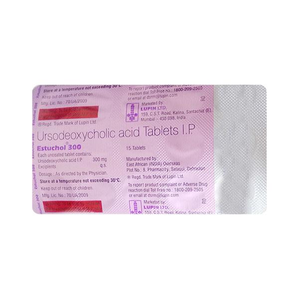 ESTUCHOL 300 Tablet 15's