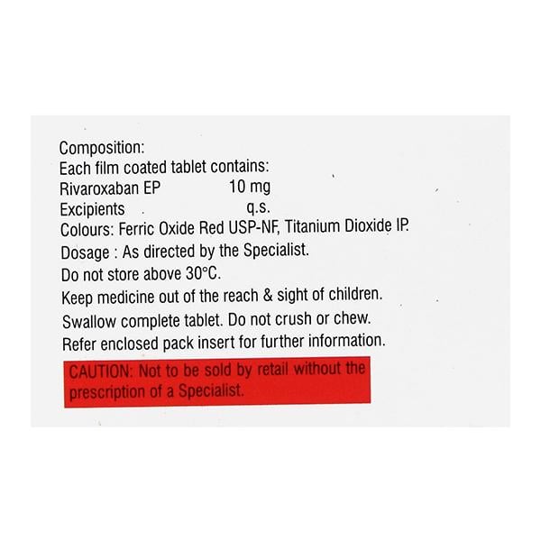 RIVAFLO 10 Tablet 10's