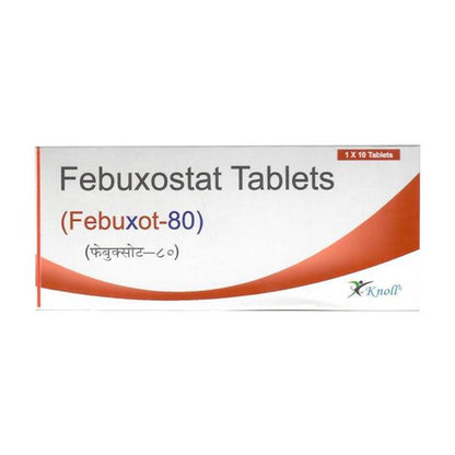 FEBUXOT 80mg Tablet 10's