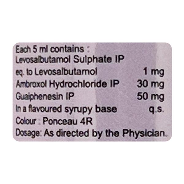 DOT COUGH LS RASPBERRY FLAVOUR Syrup 100ml