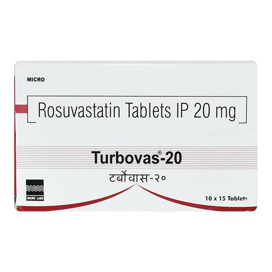 TURBOVAS 20 Tablet 15's