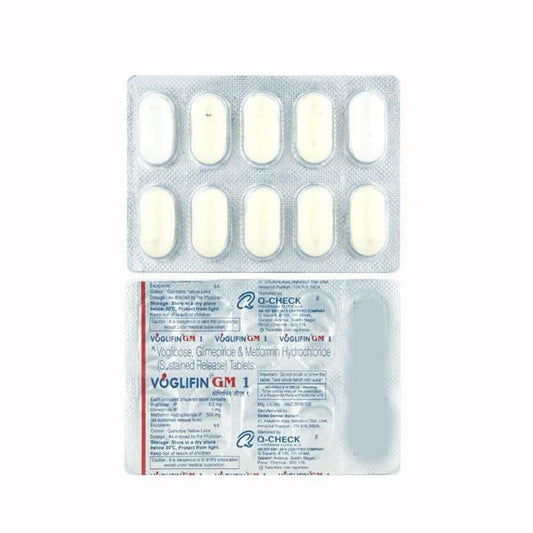 Voglifin GM 1mg Tablet 10'S