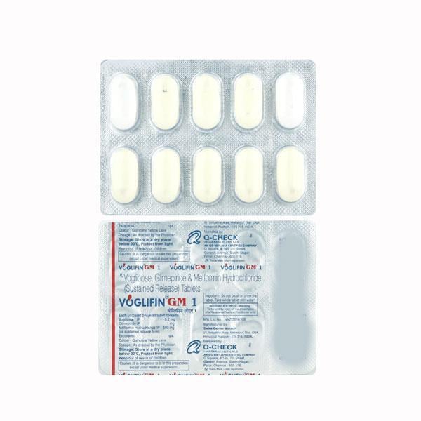 Voglifin GM 1mg Tablet 10'S