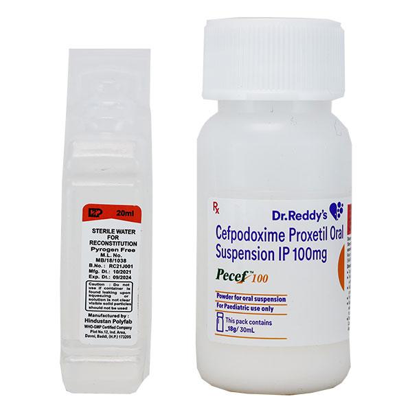 Pecef 100mg Suspension 30ml