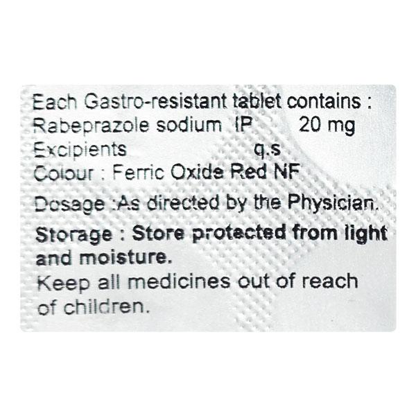 Rabezox 20mg Tablet 10'S