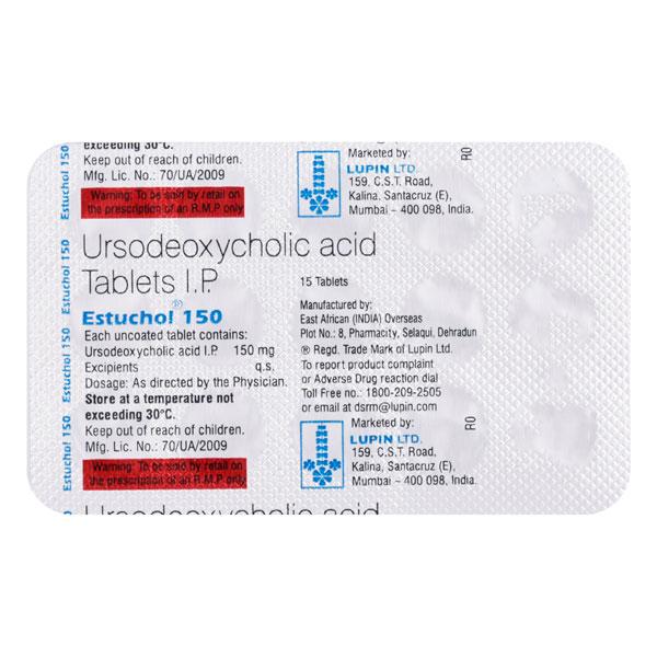 ESTUCHOL 150 Tablet 15's