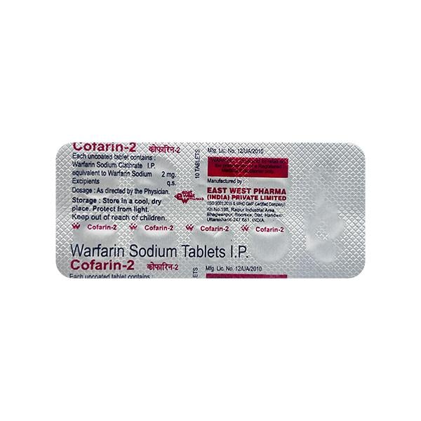 Cofarin 2mg Tablet 10'S