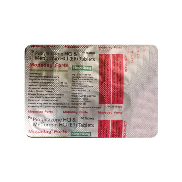 MOPADAY FORTE Tablet 10's