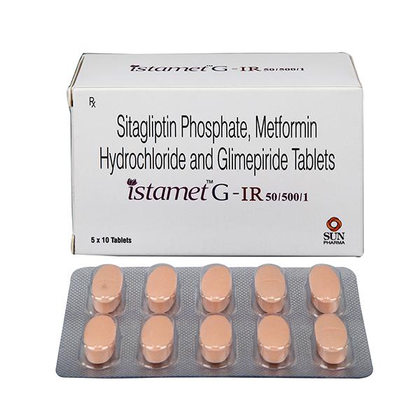 ISTAMET G IR 50/500/1 Tablet 10's