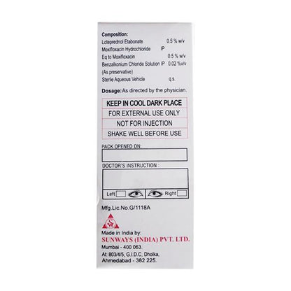 Zoptina LP Eye Drops 5ml