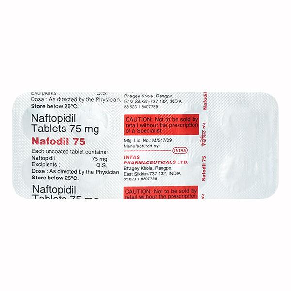 Nafodil 75mg Tablet 10'S
